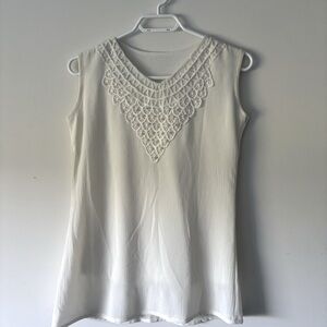Sleeveless designer top
